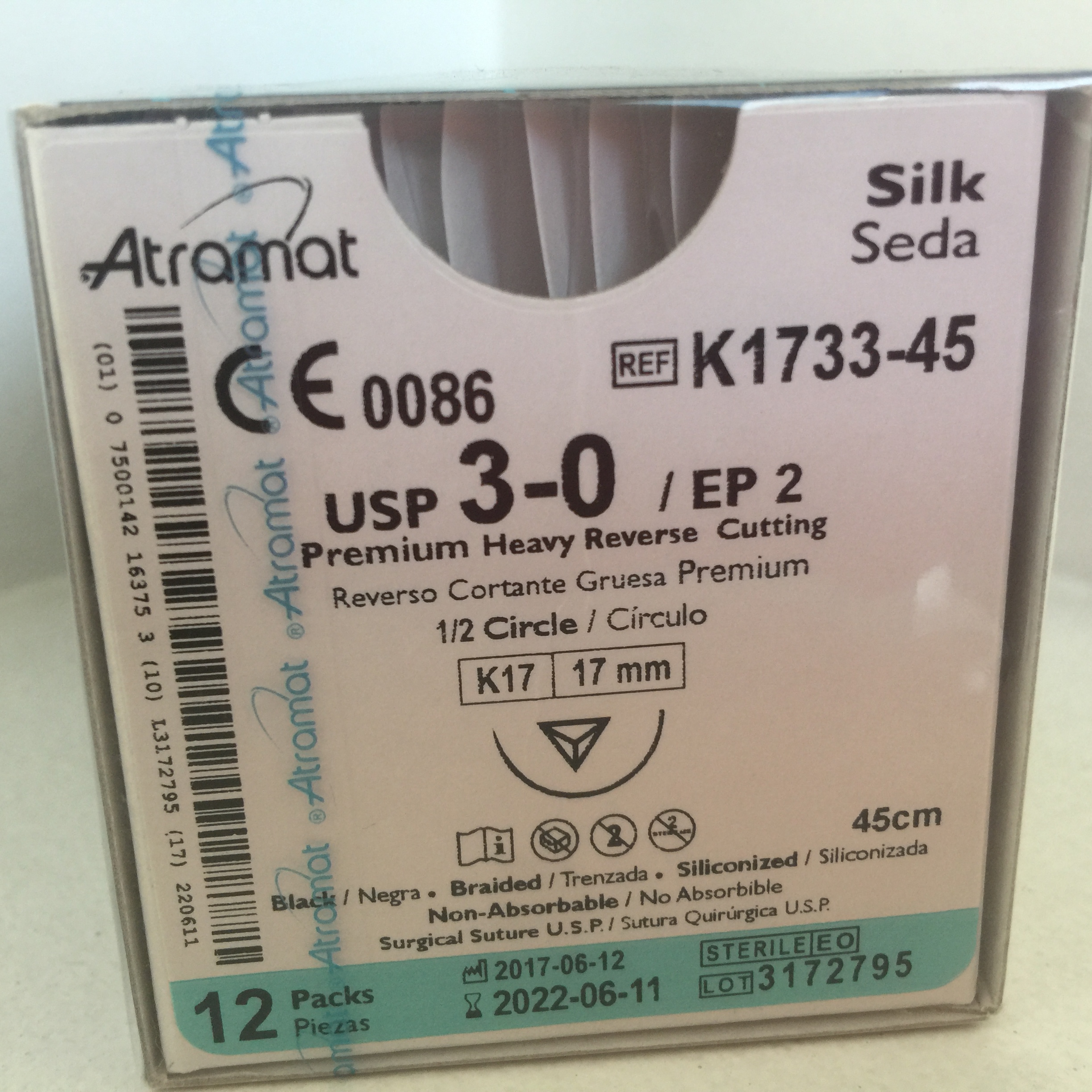 K1733-45 SEDA 3 - 0 | PERMAHAND | D2762T | C - 12 | Marca: Atramat
