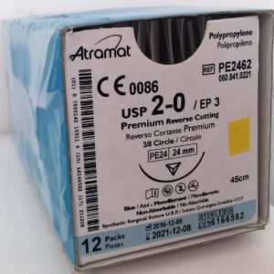 PE2462 POLIPROPILENO 2 - 0 | PROLENE | C - 12 | Marca: Atramat