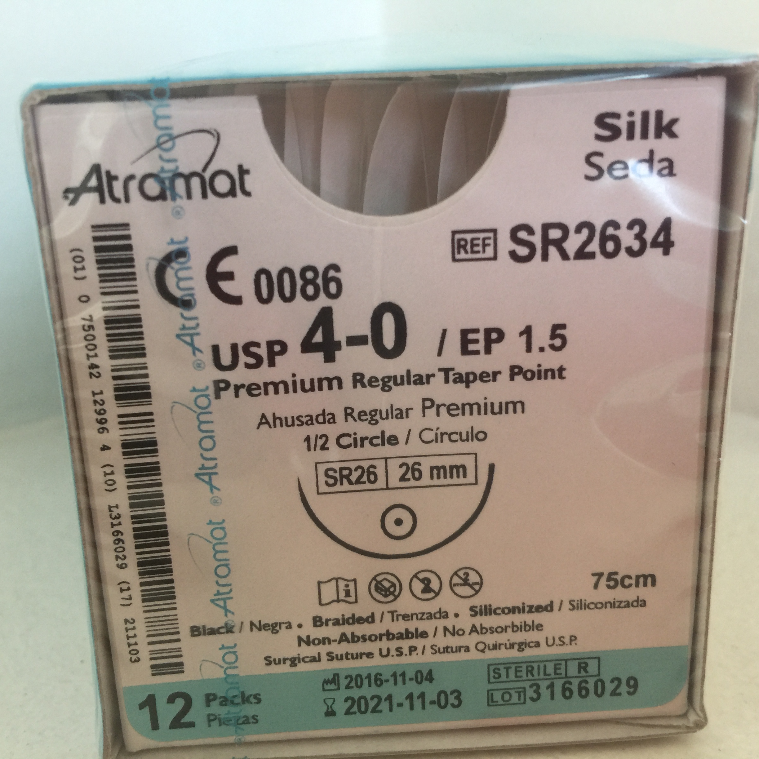 SR2634 SEDA 4 - 0 | PERMAHAND | K831H | CORTA CAD | C - 12 | Marca: Atramat