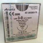 A+SR2663-75 POLIPROPILENO 3 - 0 | PROLENE | 8832T | C - 12 | Marca: Atramat