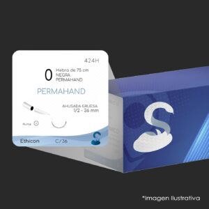 424H 0 | PERMAHAND | C - 36 | Marca: Ethicon