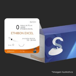 B412H 0 | ETHIBON EXCEL | C - 36 | Marca: Ethicon