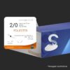 CVY2652 - 2-75 POLIESTER 2 - 0 | ETHIBON EXCEL | X964H | C - 12 | Marca: Atramat