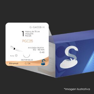 G-G4008-H PGC25 1 | 060.842.0345 | MONOCRYL | C - 36 | Marca: Atramat