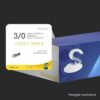 S102SH 3 - 0 | CATGUT SIMPLE | C - 36 | Marca: Ethicon