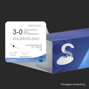 TGPP1015ZL POLIPROPILENO | PROLENE | 3-0 | C - 12
| Marca: Tagum
